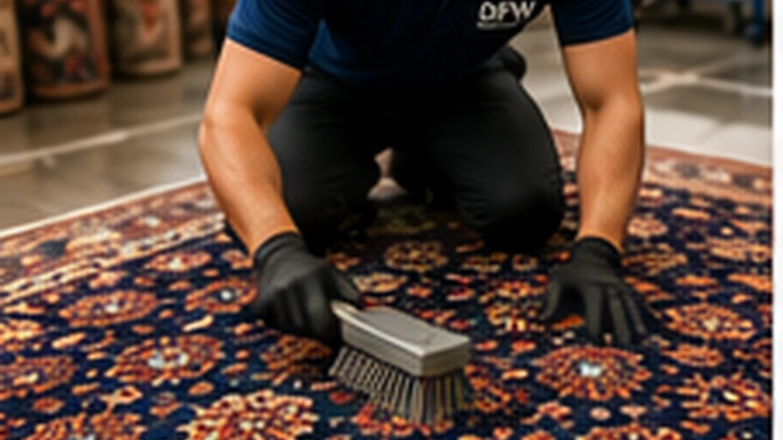 Oriental rug cleaning service in Dallas Fort Worth